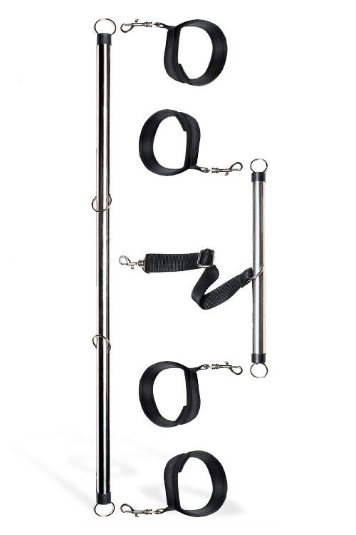 Pipedream Arm & Leg Spreader Bars With Cuffs