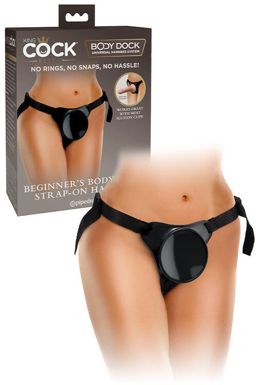 Pipedream King Cock Elite Beginner’s Body Dock Strap On Harness