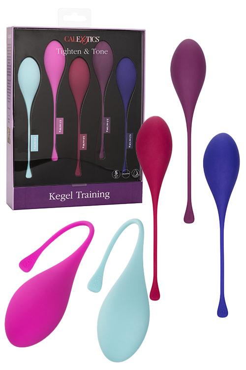 Calexotics Silicone Kegel Training Set (5 pce)