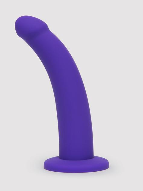 Lovehoney Curved Silicone Suction Cup Dildo 7 Inch