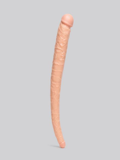 Hoodlum Tapered Double Penetration Realistic Double-Ended Dildo 22 Inch