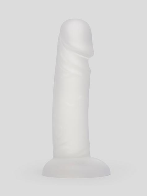 BASICS Clear Suction Cup Dildo 6 Inch