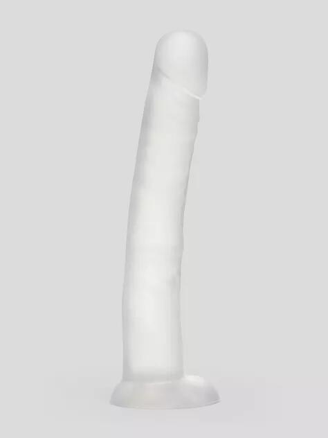 BASICS Clear Suction Cup Dildo 10 Inch