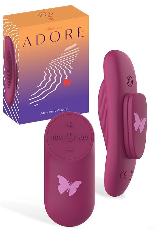 Wild Secrets Adore Remote Controlled 3.7″ Panty Vibrator