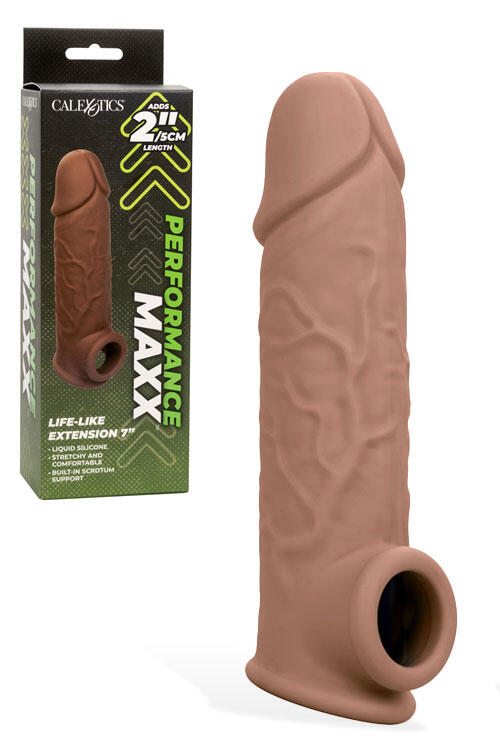 Calexotics Performance Maxx 7″ Life Like Penis Extension Sleeve