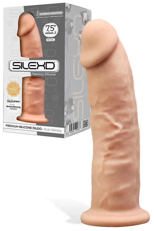 Silex D Model Two 7.5″ Thermo Reactive, Realistic, Dual Density Dildo