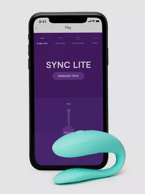 We-Vibe Sync Lite App Controlled Rechargeable Couple’s Vibrator