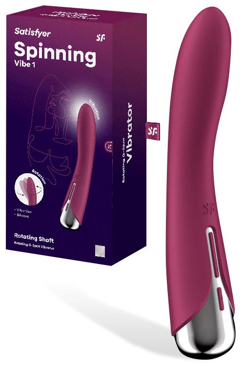 Satisfyer Spinning Vibe 1 Rotating 6.9″ G Spot Vibrator