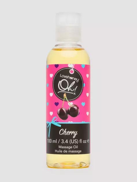 Lovehoney Oh! Cherry Kissable Massage Oil 100ml