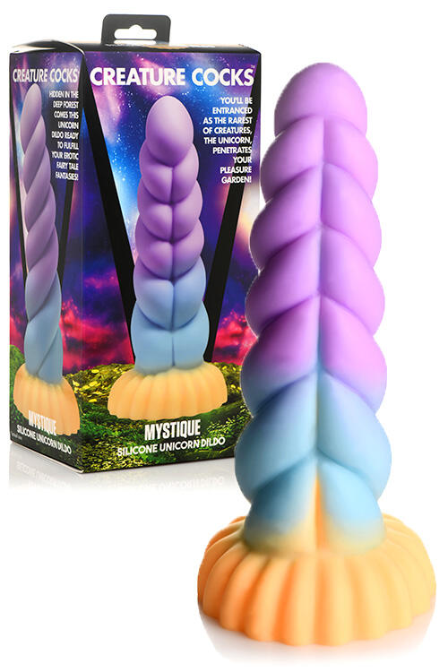 Creature Cocks Mystique 8.3″ Silicone Unicorn Monster Dildo