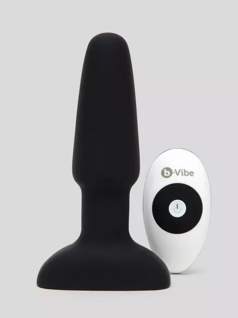 b-Vibe Remote Control Rechargeable Vibrating Rimming Butt Plug