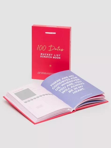 100 Dates Scratch Bucket List Book