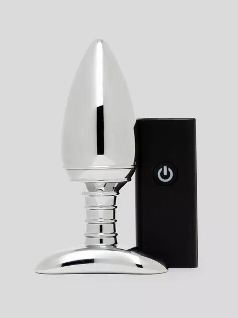 Nexus Cestos Metal Remote Control Rechargeable Vibrating Butt Plug