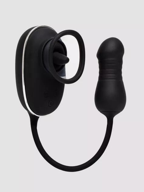 Lovehoney Supreme Sensation Rechargeable Pussy Pump with Thrusting Egg