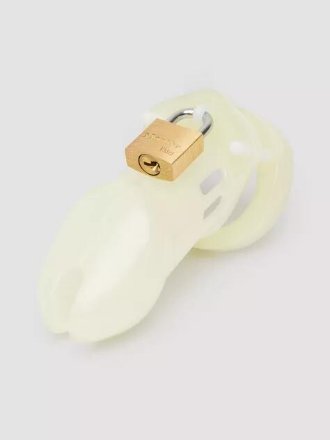 CB-6000 Male Glow In The Dark Chastity Cage Kit