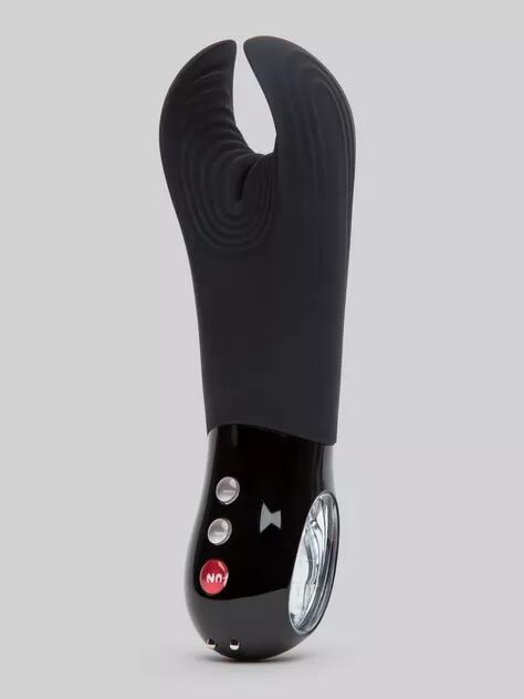 Fun Factory Manta Black Rechargeable Vibrating Male Stroker