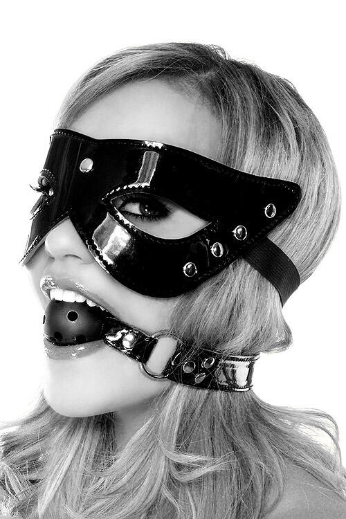 Pipedream Masquerade Mask & Ball Gag Set (2 Pce)