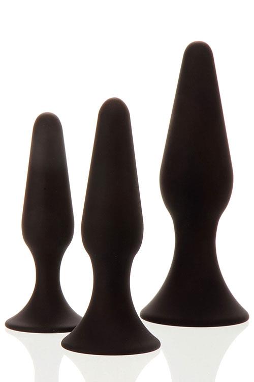 Adam and Eve Silicone Anal Training Kit (3 Pce)