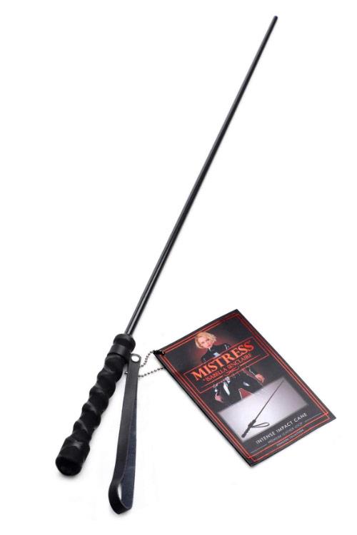 Mistress by Isabella Sinclaire 24.5″ Cane with Leather Wrist Loop