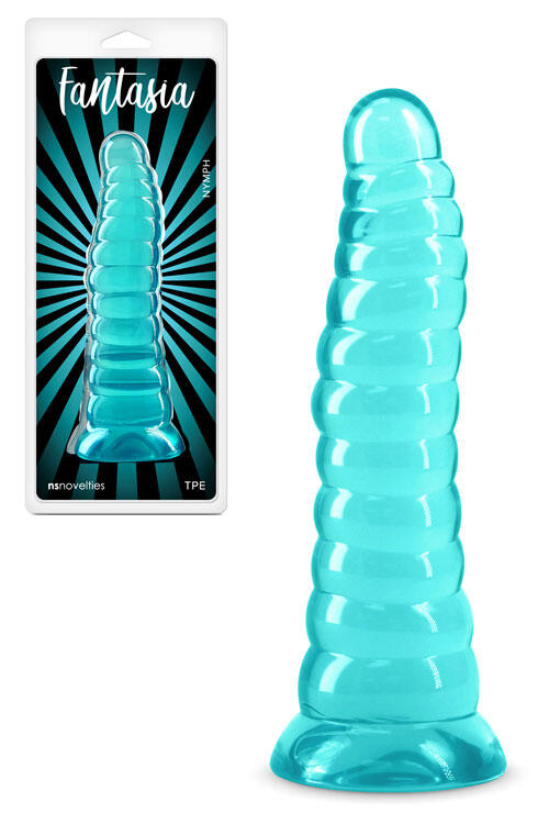 nsnovelties Nymph 7.4" Fantasy Textured Dildo with Suction Cup Base