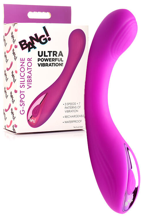 Bang 5.4" G Spot Silicone Vibrator