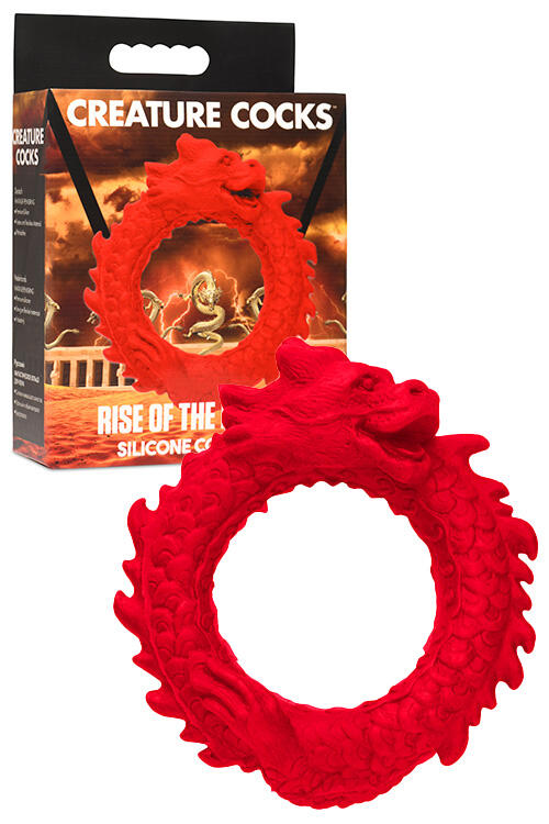 Creature Cocks Rise Of The Dragon 3.3" Silicone Cock Ring