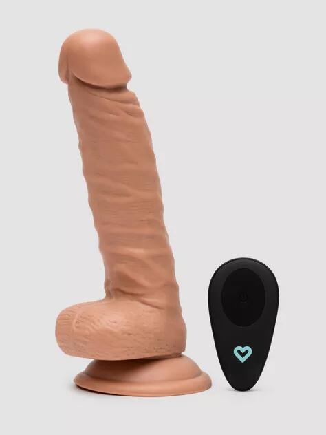 Lifelike Lover Classic Remote Control Rechargeable Realistic Dildo 8 Inch