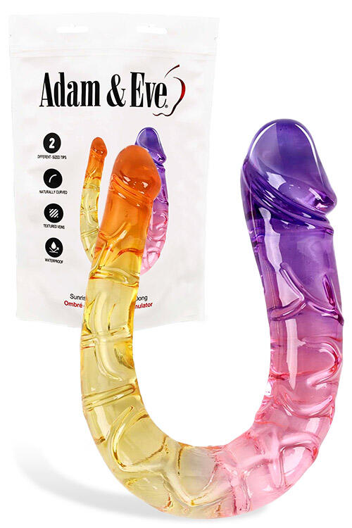 Adam and Eve Sunset Dreams 11" Double Ended Dong