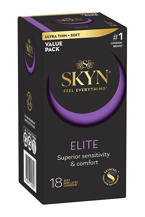 Skyn Elite 18 Pack Non Latex Condoms