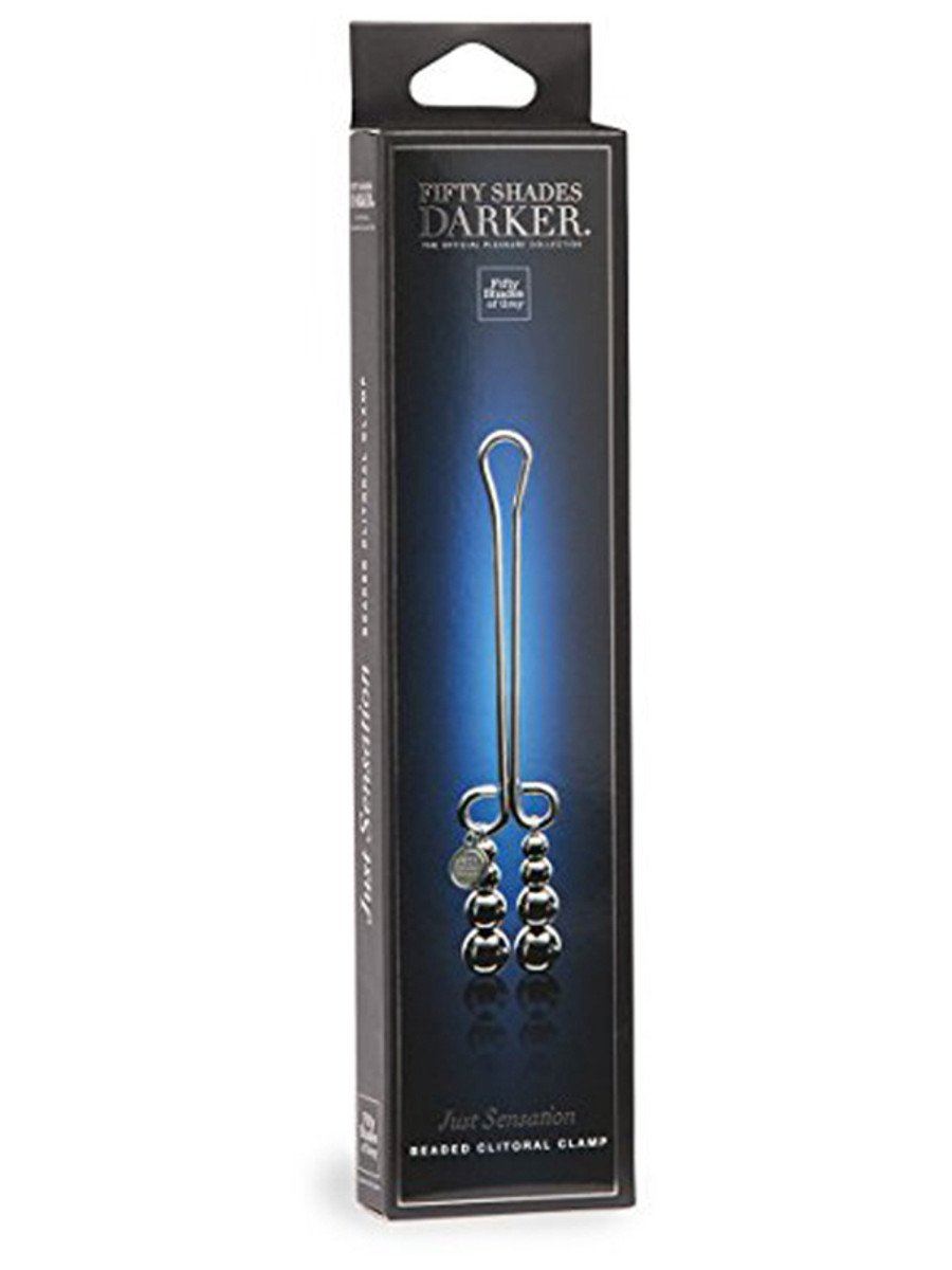 Fifty Shades Darker Just Sensation Beaded Clitoral Clamp