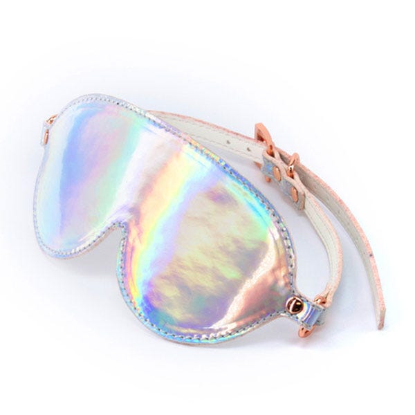 Cosmo Bondage Holographic Rainbow Blindfold