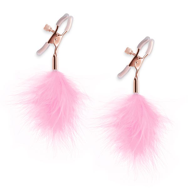NS Novelties Bound Feather Nipple Clamps