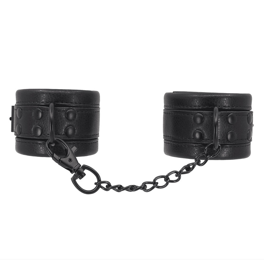 Love in Leather Padded Faux Leather Wrist Cuffs