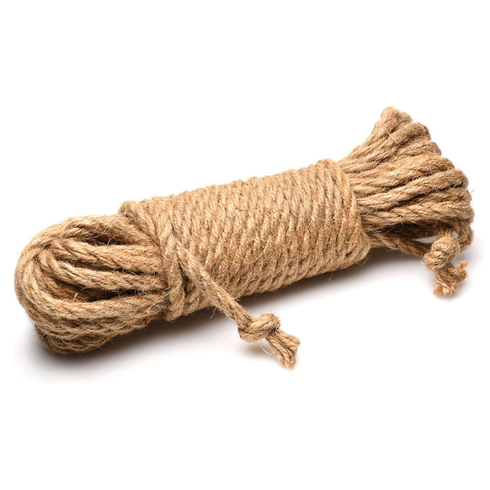 Master Series Tied Up JUTE Bondage Rope 25ft