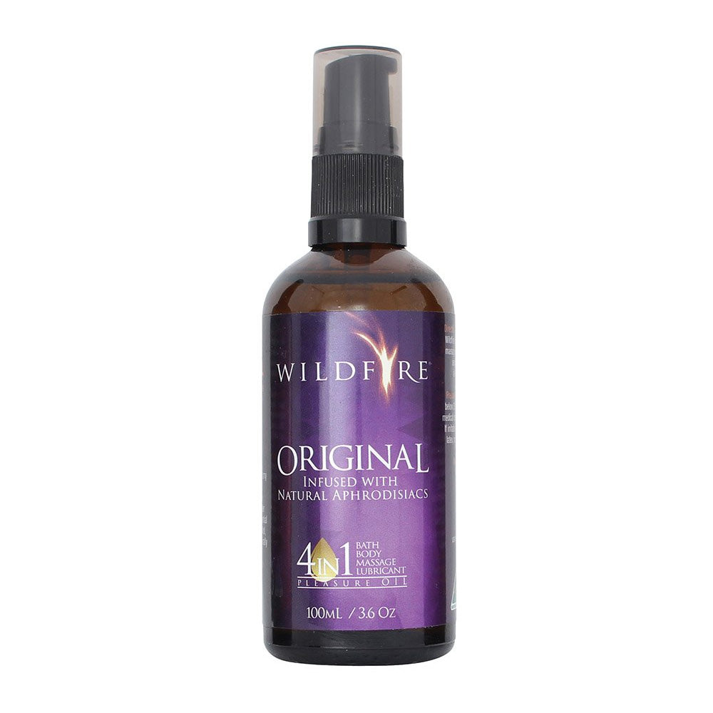 Wildfire Black 4-in-1 Sensual Massage Oil 100ml