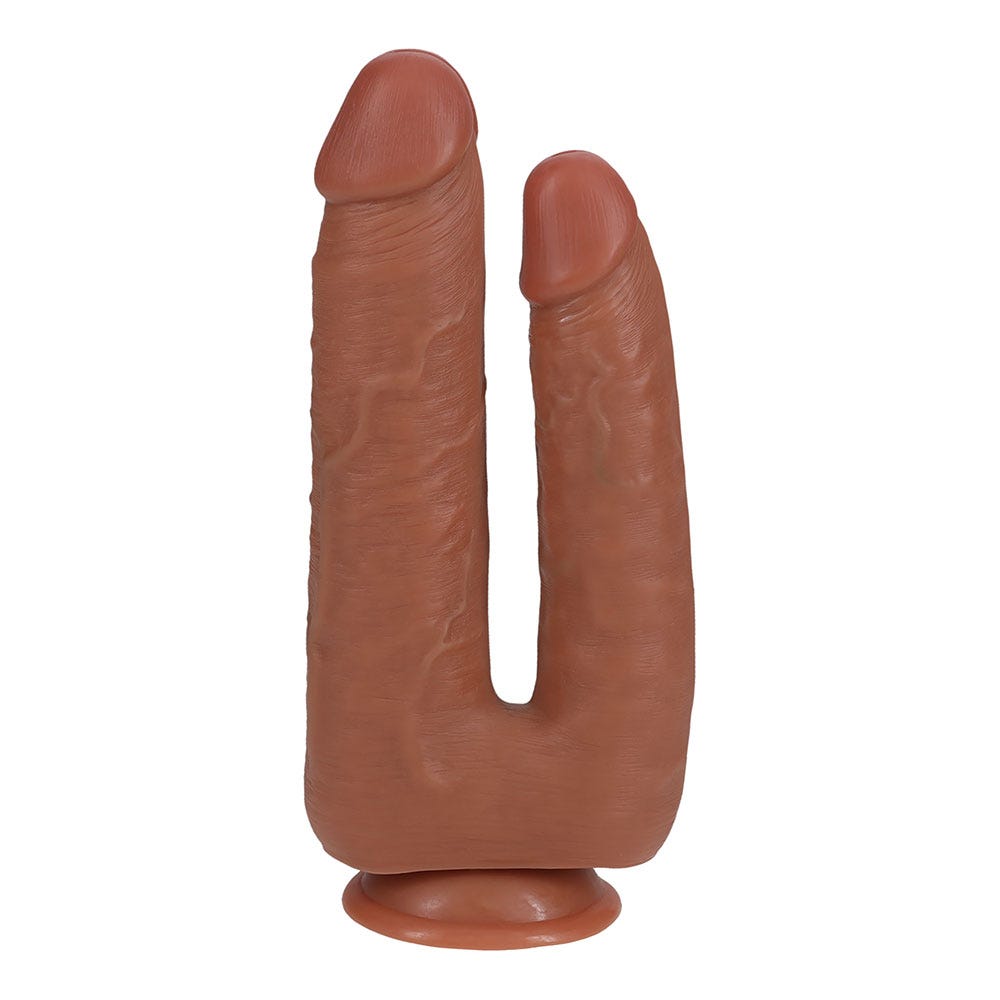 RealRock Double Trouble 7/8 Inch Dildo with Suction Cup
