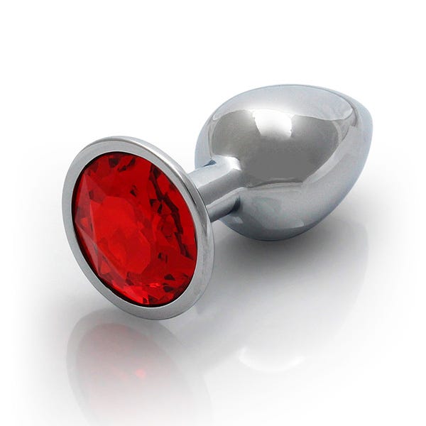 Ouch! Small Gem Metal Anal Plug
