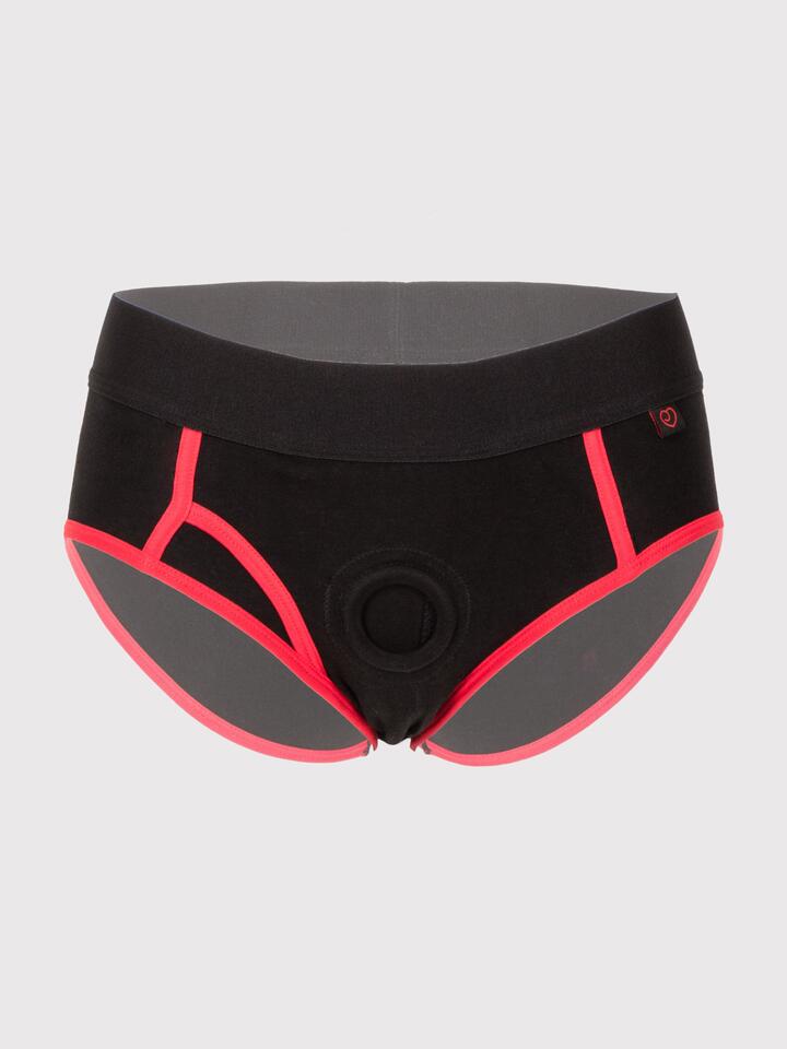 Lovehoney Unisex Strap-On Harness Briefs - S / M - Black