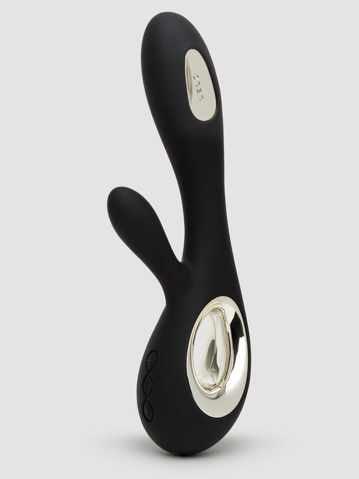 Lelo Soraya Wave Rechargeable Rabbit Vibrator - Black
