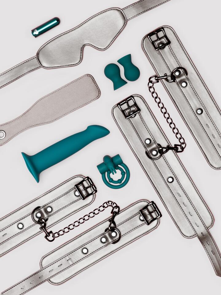 Lovehoney All You Need And More Bondage Kit (8 Piece) - Black