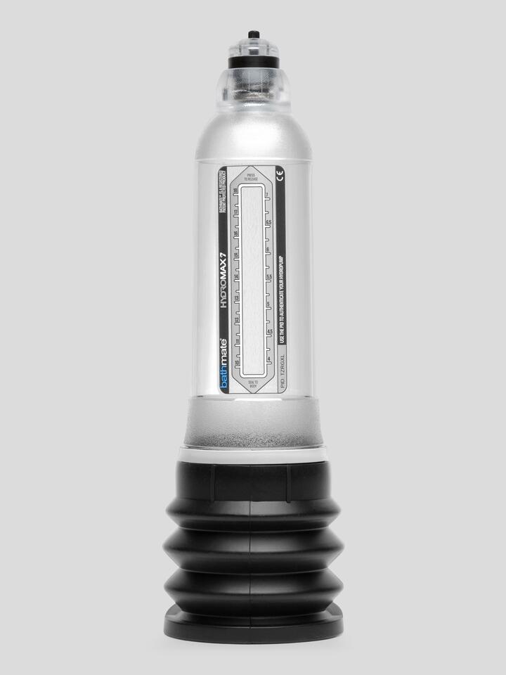 Bathmate HYDROMAX7 Penis Pump Clear 5-7 Inches - Clear