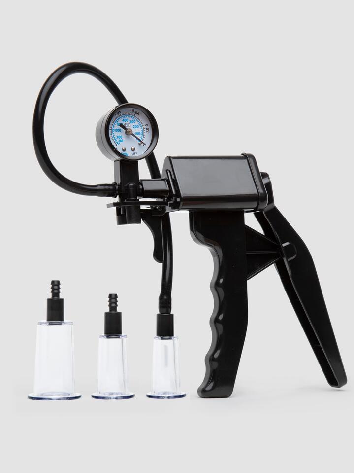 DOMINIX Deluxe Clitoris Pump Excitement System - Black