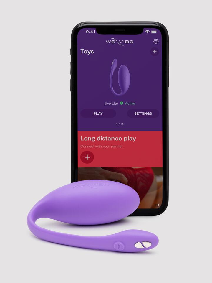 We-Vibe Jive Lite Rechargeable App Controlled Vibrating Love Egg - Purple