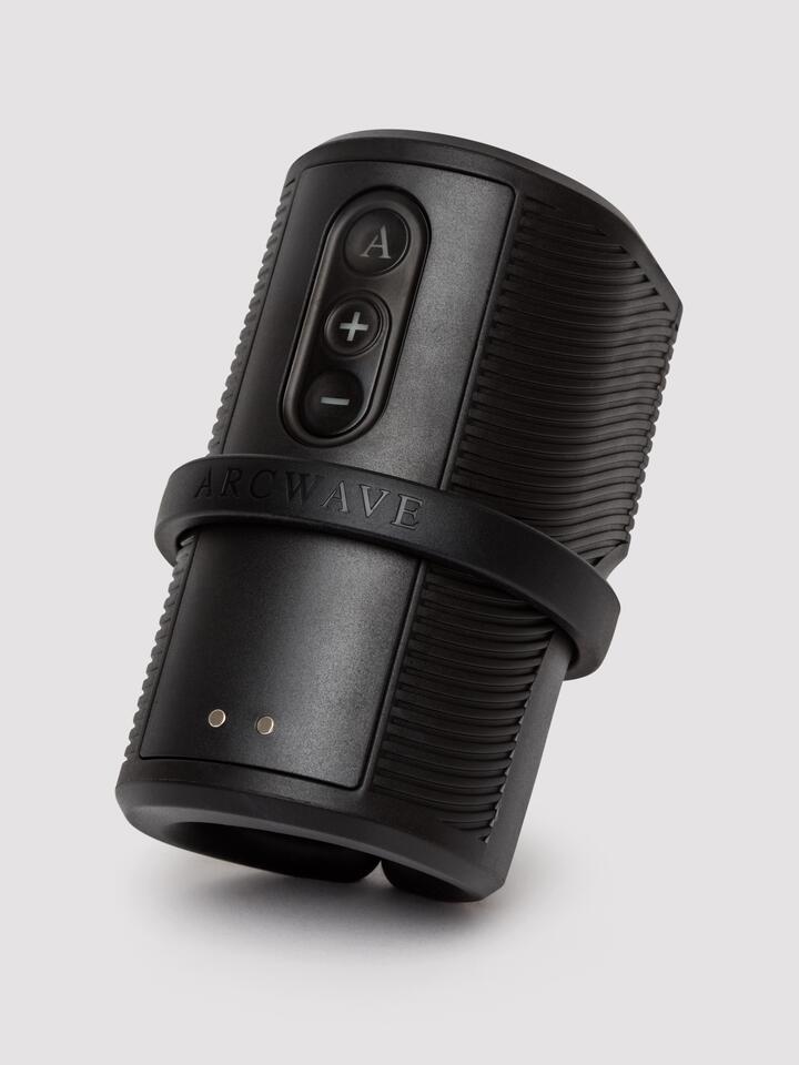 Arcwave Zing Rechargeable Vibrating Male Masturbator - Black