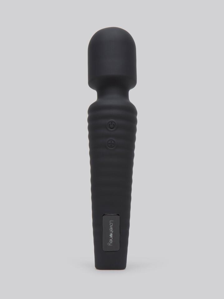 Lovehoney Dream Wand Rechargeable Mini Massage Wand Vibrator - Black