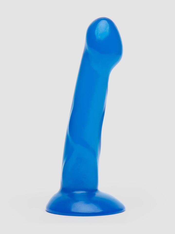 BASICS Suction Cup Dildo 6.5 Inch - Blue