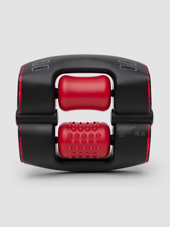 Orctan Rechargeable Silicone Roller Male Masturbator - Black