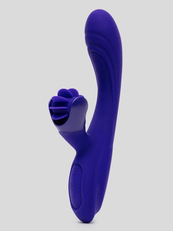 Lovehoney Whirl Power Rechargeable Silicone Rotating Rabbit Vibrator - Purple