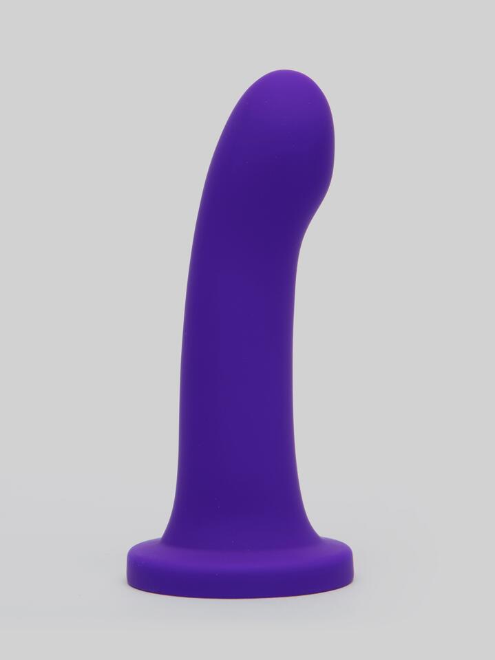Lovehoney High Five G-Spot Silicone Suction Cup Dildo 5 Inch - Purple