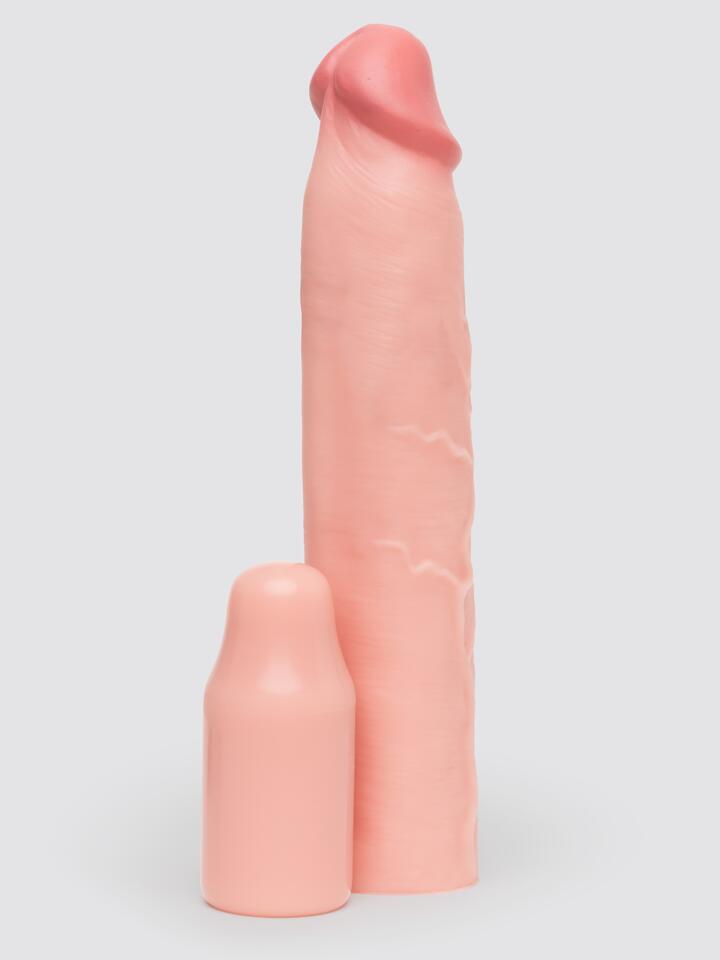 Fantasy X-Tensions 3 Extra Inch Silicone Penis Extender - Flesh Pink
